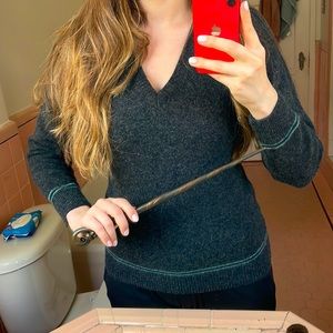 Harry Potter Slytherin V Neck Sweater Costume Universal Studios Wizarding World